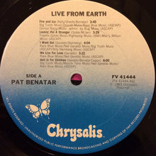 Charger l'image dans la galerie, Pat Benatar : Live From Earth (LP, Album, Car)
