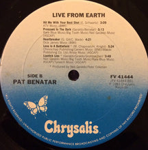 Charger l'image dans la galerie, Pat Benatar : Live From Earth (LP, Album, Car)
