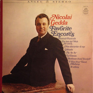 Nicolai Gedda : Favorite Encores (LP)