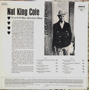 Nat King Cole : Love Is A Many Splendored Thing (LP, Comp)