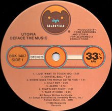 Load image into Gallery viewer, Utopia (5) : Deface The Music (LP, Album, Jac)
