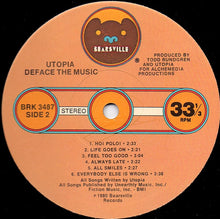 Load image into Gallery viewer, Utopia (5) : Deface The Music (LP, Album, Jac)
