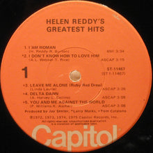 Charger l'image dans la galerie, Helen Reddy : Helen Reddy's Greatest Hits (LP, Comp, Jac)
