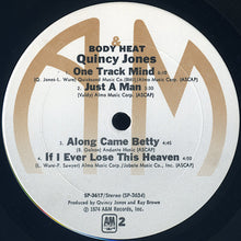 Load image into Gallery viewer, Quincy Jones : Body Heat (LP, Album, Pit)
