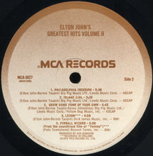 Charger l&#39;image dans la galerie, Elton John : Greatest Hits Volume II (LP, Comp, Pin)
