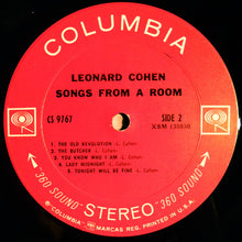 Load image into Gallery viewer, Leonard Cohen : Songs From A Room (LP, Album, Pit)
