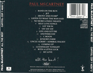 Paul McCartney : All The Best ! (CD, Comp)