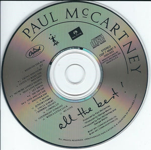 Paul McCartney : All The Best ! (CD, Comp)