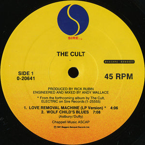 The Cult : Love Removal Machine (12")