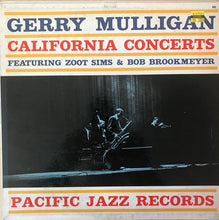 Load image into Gallery viewer, Gerry Mulligan Featuring Zoot Sims &amp; Bob Brookmeyer : California Concerts (LP, Album, Comp, Mono, RE)
