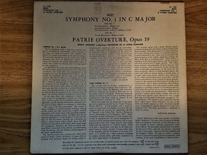 Bizet*, Ernest Ansermet Conducting L'Orchestre De La Suisse Romande : Symphony No. 1 In C Major / Patrie - Overture, Op. 19 (LP, Mono)