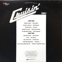 Load image into Gallery viewer, Various : Cruisin' 1961 (LP, Comp)
