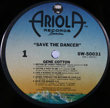 Laden Sie das Bild in den Galerie-Viewer, Gene Cotton : Save The Dancer (LP, Album, Ter)
