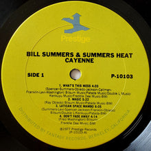 Laden Sie das Bild in den Galerie-Viewer, Bill Summers &amp; Summers Heat : Cayenne (LP, Album)
