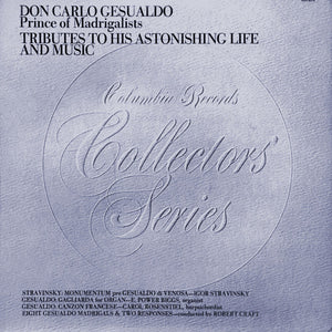 Don Carlo Gesualdo* : Prince Of Madrigalists / Tributes To His Astonishing Life & Music (LP, Album, RE)