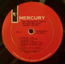 Load image into Gallery viewer, Johnny Mathis : The Wonderful World Of Make Believe (LP, Mono, Red)
