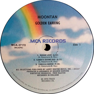 Golden Earring : Moontan (LP, Album, RE, Bar)