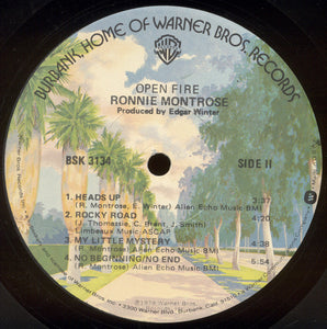 Ronnie Montrose : Open Fire (LP, Album, Los)