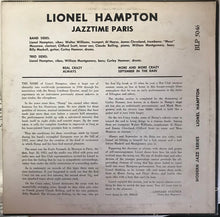 Charger l'image dans la galerie, Lionel Hampton : Jazztime Paris (10", Album, Mono)
