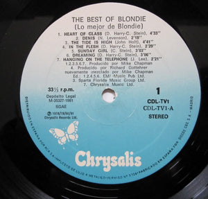 Blondie : The Best Of Blondie = Lo Mejor De Blondie (LP, Comp)