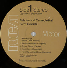 Load image into Gallery viewer, Belafonte* : Belafonte At Carnegie Hall: The Complete Concert (2xLP, Album, RE, Ind)
