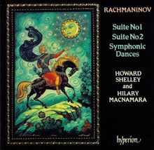 Load image into Gallery viewer, Rachmaninov* - Howard Shelley And Hilary Macnamara : Suite No 1, Suite No 2, Symphonic Dances (CD, Album)
