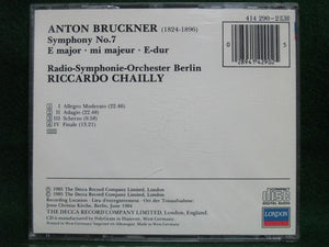 Bruckner* / RSO Berlin*, Riccardo Chailly : Symphony No. 7 (CD, Album)