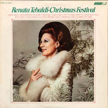 Laden Sie das Bild in den Galerie-Viewer, Renata Tebaldi : Christmas Festival (LP, Album)
