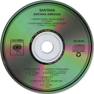 Santana : Abraxas (CD, Album, RE, Pit)