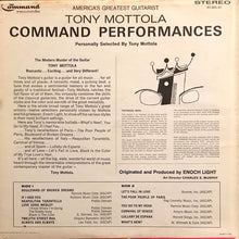 Laden Sie das Bild in den Galerie-Viewer, Tony Mottola : Command Performances (LP, Comp, RE)
