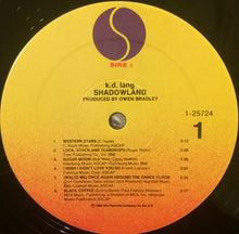 Load image into Gallery viewer, k.d. lang : Shadowland (The Owen Bradley Sessions) (LP, Album, Spe)
