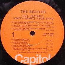 Laden Sie das Bild in den Galerie-Viewer, The Beatles : Sgt. Pepper's Lonely Hearts Club Band (LP, Album, M/Print, RE, Gat)
