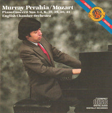 Load image into Gallery viewer, Murray Perahia - Mozart*, English Chamber Orchestra : Piano Concerti Nos. 1-4, K.37, 39, 40, 41 (CD, Album, RE)
