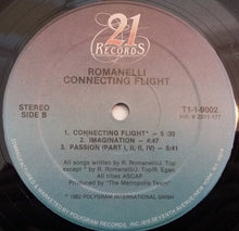 Laden Sie das Bild in den Galerie-Viewer, Romanelli* : Connecting Flight (LP, Album, Hau)
