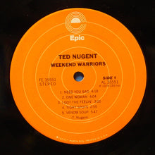 Laden Sie das Bild in den Galerie-Viewer, Ted Nugent : Weekend Warriors (LP, Album, Pit)
