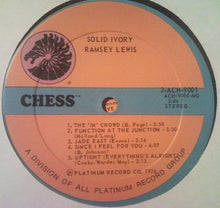 Load image into Gallery viewer, Ramsey Lewis : Solid Ivory: His Greatest Hits (2xLP, Comp)
