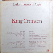 Laden Sie das Bild in den Galerie-Viewer, King Crimson : Larks&#39; Tongues In Aspic (LP, Album, PR )
