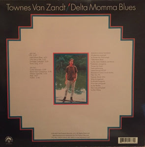 Buy Townes Van Zandt : Delta Momma Blues (LP, Album, RE, MRP