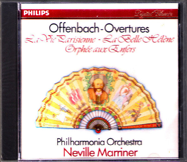 Offenbach* - Philharmonia Orchestra, Neville Marriner* : Overtures (CD, Album)