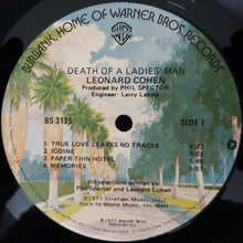 Load image into Gallery viewer, Leonard Cohen : Death Of A Ladies' Man (LP, Album, Los)
