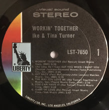 Charger l&#39;image dans la galerie, Ike &amp; Tina Turner : Workin&#39; Together (LP, Album, Ter)
