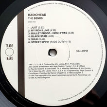 Laden Sie das Bild in den Galerie-Viewer, Radiohead : The Bends (LP, Album, RE, RP, 180)
