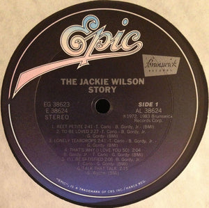 Jackie Wilson : The Jackie Wilson Story (2xLP, Album, Comp, Pit)