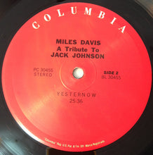 Load image into Gallery viewer, Miles Davis : A Tribute To Jack Johnson (LP, Album, RE)

