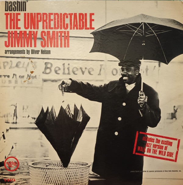 The Unpredictable Jimmy Smith* : Bashin' (LP, Album, Mono, Gat)