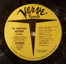 Charger l&#39;image dans la galerie, The Righteous Brothers : Re-Birth (LP, Promo)
