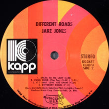 Load image into Gallery viewer, Jake Jones : Different Roads (LP, Glo)
