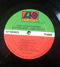 Laden Sie das Bild in den Galerie-Viewer, Yusef Lateef : Yusef Lateef's Detroit Latitude 42° 30' Longitude 83° (LP, Album, RI )
