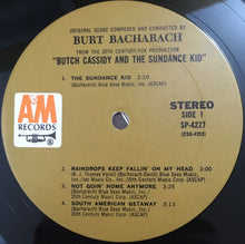 Laden Sie das Bild in den Galerie-Viewer, Burt Bacharach : Butch Cassidy And The Sundance Kid (Original Movie Soundtrack) (LP, Album, Pit)
