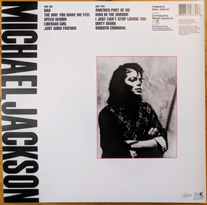 Michael Jackson : Bad (LP, Album, RE, Gat)